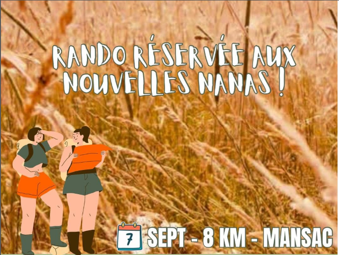 Rando des nouvelles nanas – done